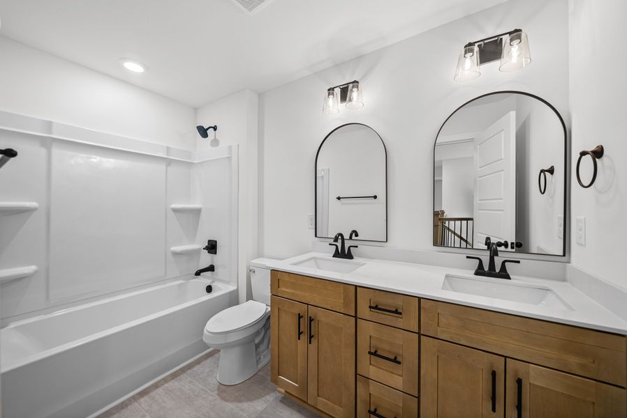 Furnished interior view inside a new home in Cherry Fields, Clarksville (Image 9).
