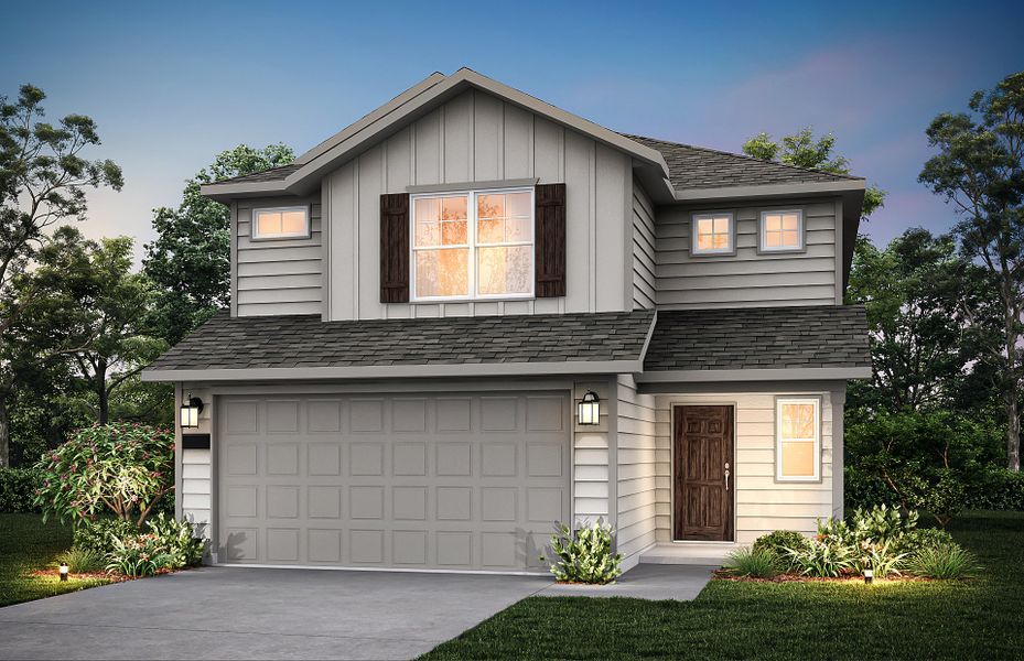 The Coolidge, a 2-story new construction home showing Home Exterior HC103