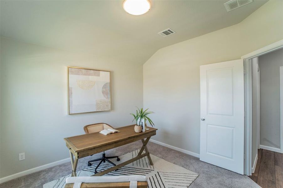 Furnished interior view inside a new home in , Aubrey (Image 16).