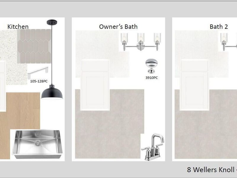 Sample of building materials used in homes in Wellers Knoll, Lillington (Image 20).