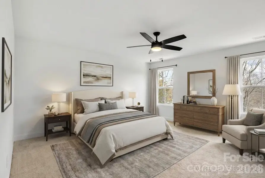 Furnished interior view inside a new home in , Kannapolis (Image 4).