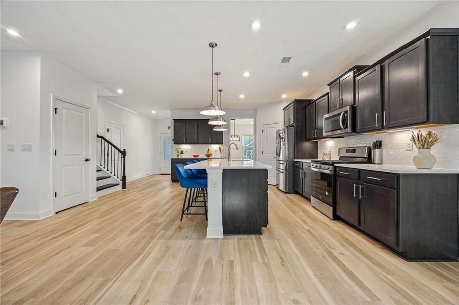 Furnished interior view inside a new home in , Cumming (Image 4).