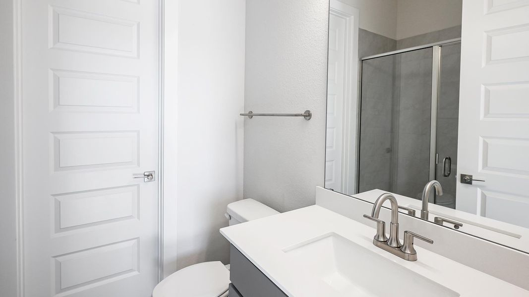 Furnished interior view inside a new home in Juniper Springs, Lockhart (Image 11).
