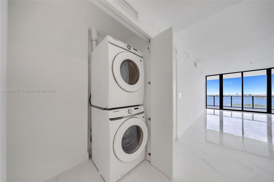 Furnished interior view inside a new home in , Miami (Image 9).