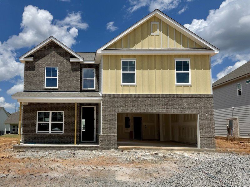 *Photo of actual home under construction May 2026