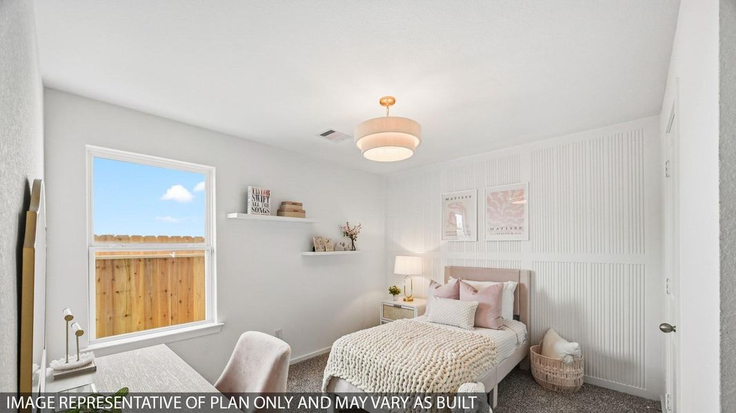 Furnished interior view inside a new home in , Crosby (Image 7).