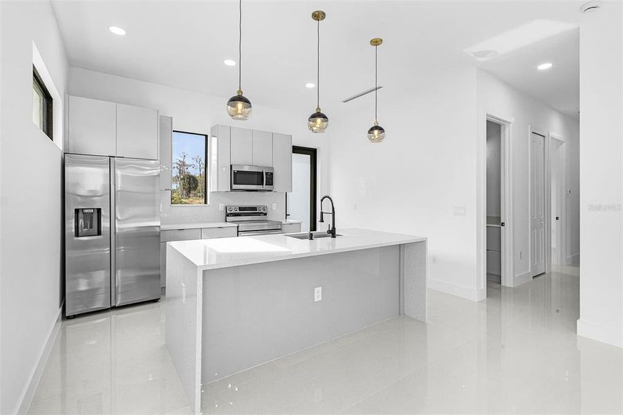 Furnished interior view inside a new home in , Lehigh Acres (Image 4).
