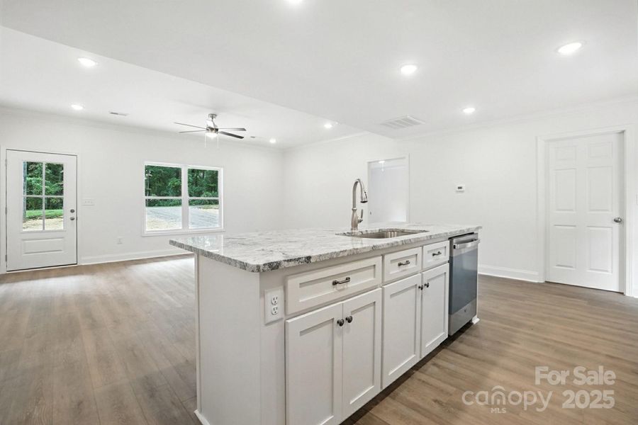 Furnished interior view inside a new home in , York (Image 11). Furnished interior view inside a new home in , York (Image 11).