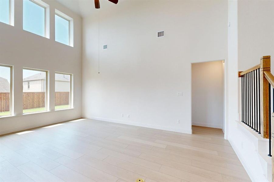 Spacious, unfurnished interior of a new home in Vintage Village, Argyle (Image 29). Spacious, unfurnished interior of a new home in Vintage Village, Argyle (Image 29).