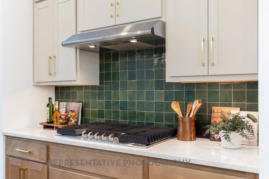 Close-up of interior finishes inside a home in Pomona: 42ft. lots, Manvel (Image 20).