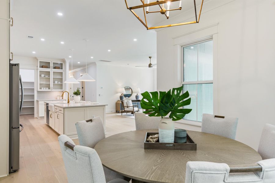 Furnished interior view inside a new home in , Mount Pleasant (Image 13).