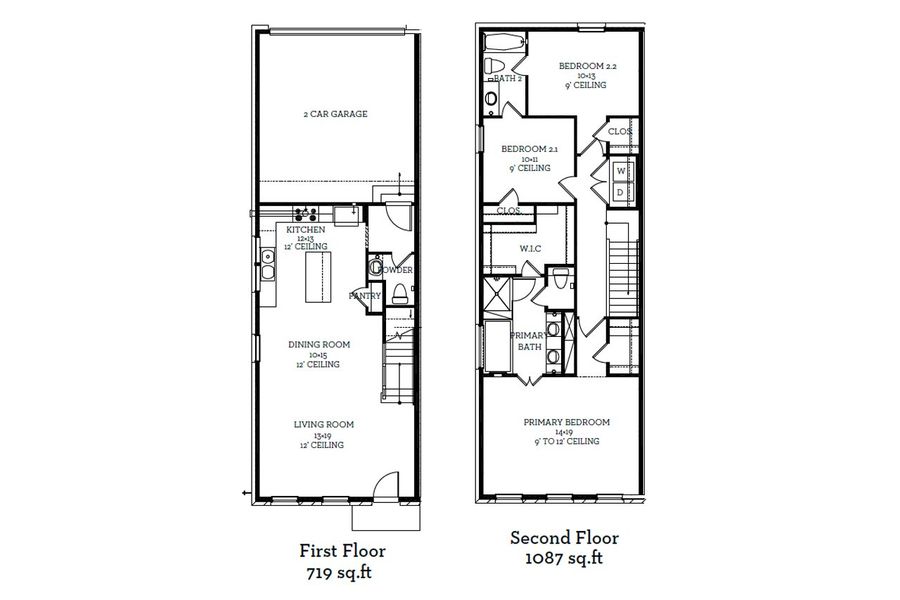2D floor plan layout of this home in 1897 Townhomes at Downtown Plano, Plano, TX (Image 2). 2D floor plan layout of this home in 1897 Townhomes at Downtown Plano, Plano, TX (Image 2).