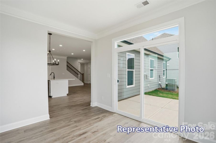 Spacious, unfurnished interior of a new home in Enclave at Riverdale, Huntersville (Image 38).