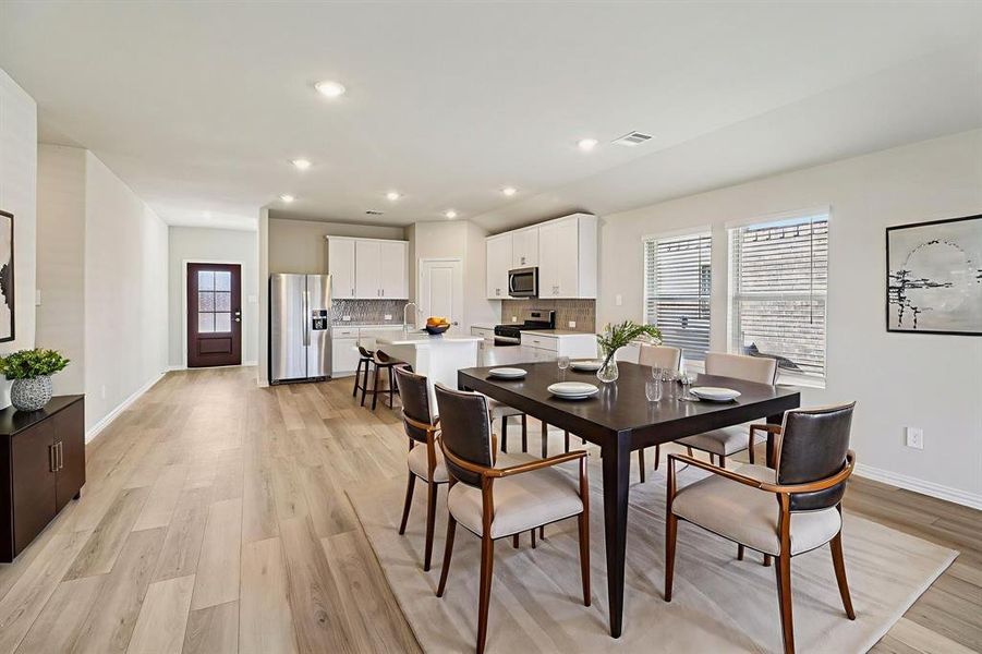 Photo is not of the actual home, but is an inspirational photo of builder’s model home and may depict options, furnishings, and/or decorator features that are not included.