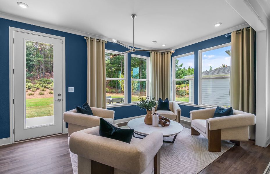 Furnished interior view inside a new home in Del Webb at Lake Oconee, Greensboro (Image 14).