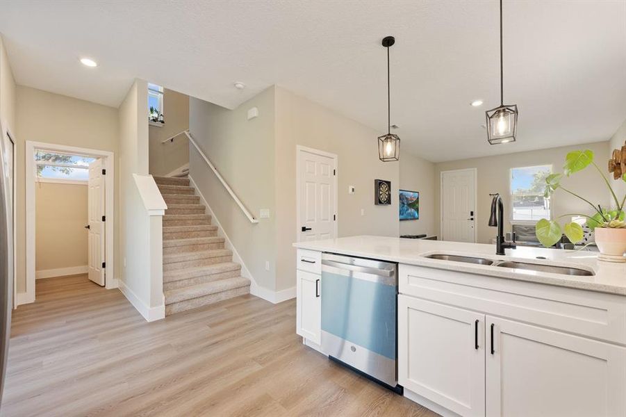 Furnished interior view inside a new home in , Orlando (Image 7). Furnished interior view inside a new home in , Orlando (Image 7).