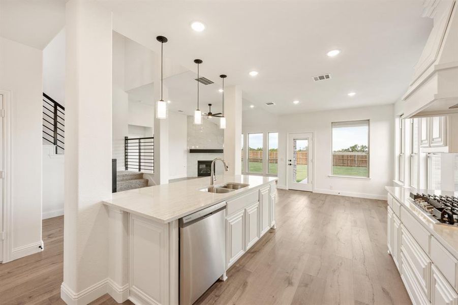 Furnished interior view inside a new home in Hampton Park, Glenn Heights (Image 11). Furnished interior view inside a new home in Hampton Park, Glenn Heights (Image 11).