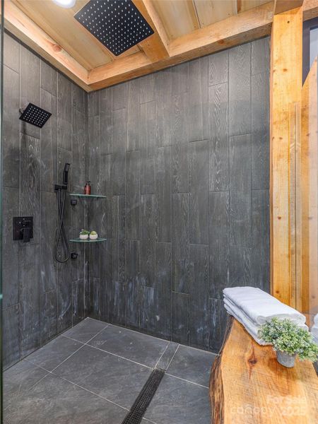 Close-up of interior finishes inside a home in , Waynesville (Image 15).