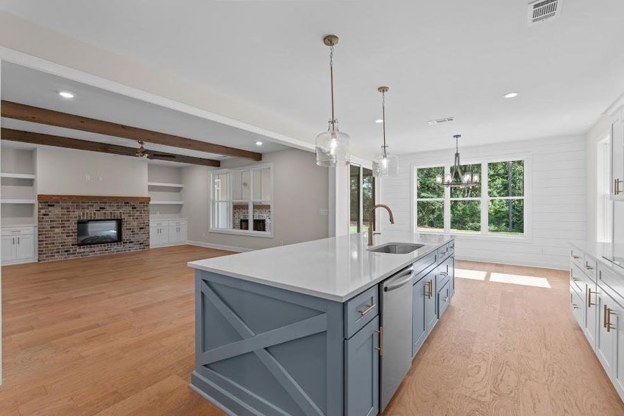 Furnished interior view inside a new home in , Carrollton (Image 8).