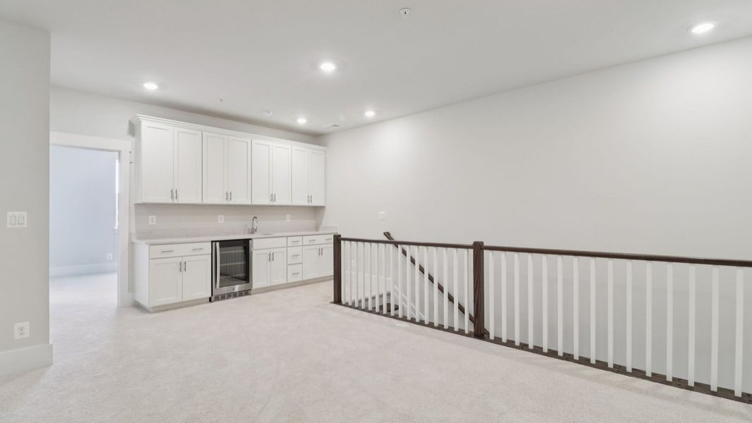 The Awaken Plan by DRB Elevate in Brook Run, Fort Mill SC - Loft with Wet bar