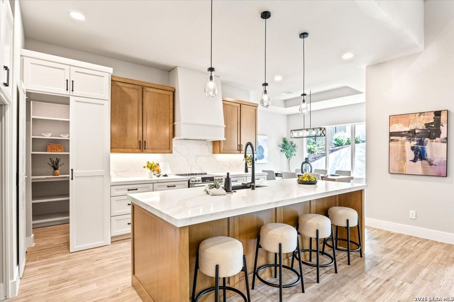 Furnished interior view inside a new home in , San Antonio (Image 33).
