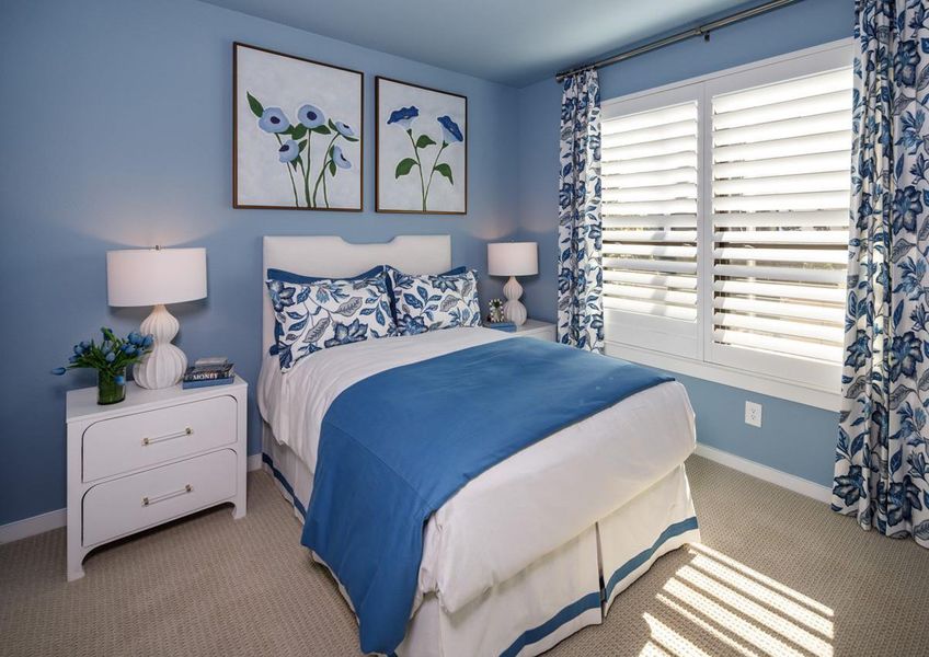 Furnished interior view inside a new home in Indigo, Richmond (Image 21).