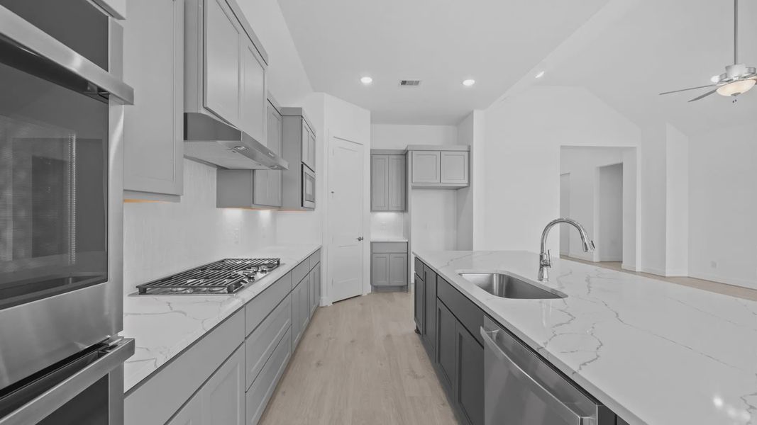 Furnished interior view inside a new home in Newhaven, Manor (Image 10).