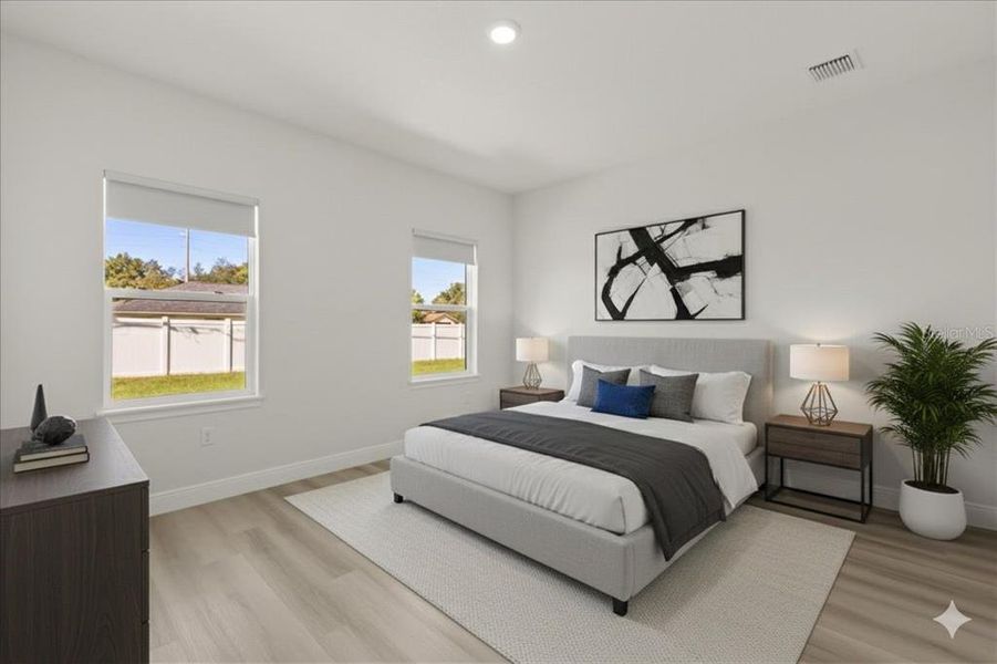 Furnished interior view inside a new home in , Ocala (Image 11).