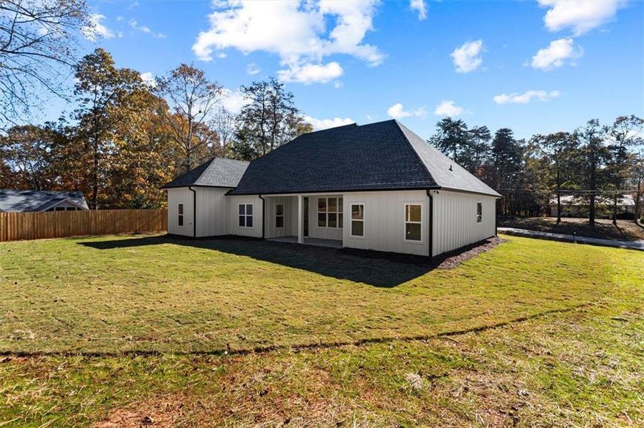 Exterior details and patio area of a home in , Gainesville (Image 32).