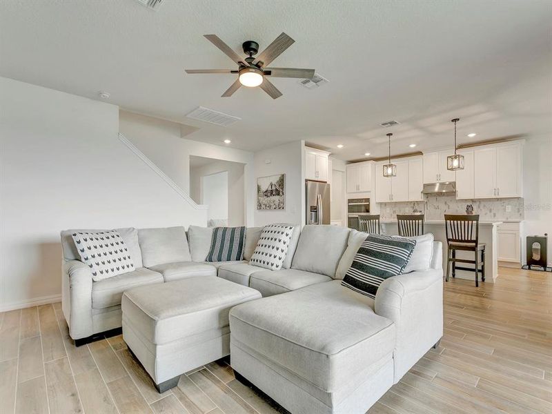 Furnished interior view inside a new home in , Parrish (Image 32).