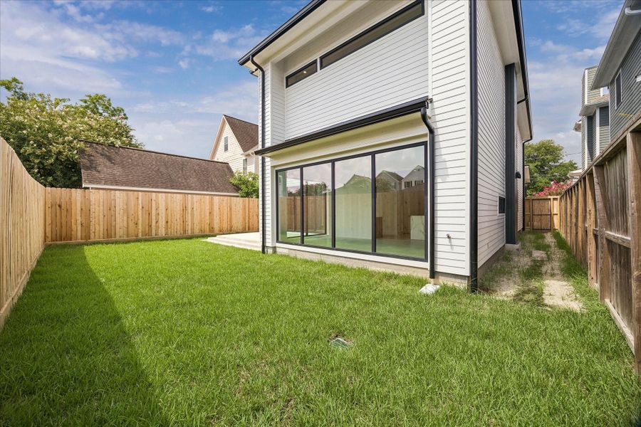 Exterior details and patio area of a home in , Houston (Image 24). Exterior details and patio area of a home in , Houston (Image 24).