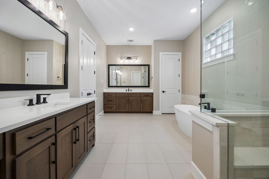 Furnished interior view inside a new home in Mustang Lakes, Celina (Image 15).