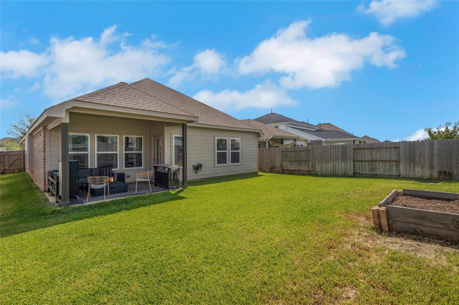 Front exterior of a new home in , Hockley, TX, highlighting curb appeal (Image 2). Front exterior of a new home in , Hockley, TX, highlighting curb appeal (Image 2).