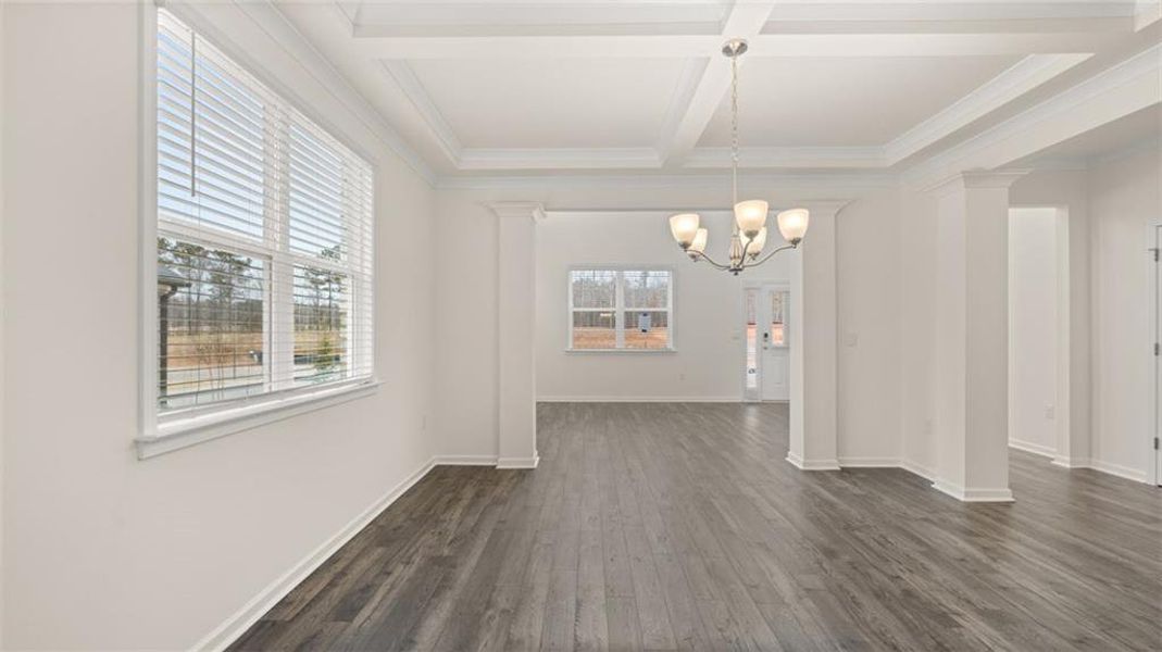 Spacious, unfurnished interior of a new home in Westland, Bogart (Image 24).