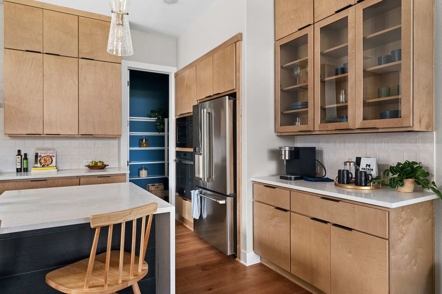 Furnished interior view inside a new home in Heritage, Dripping Springs (Image 14). Furnished interior view inside a new home in Heritage, Dripping Springs (Image 14).