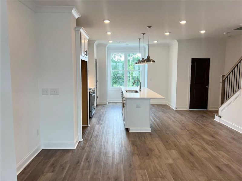 Spacious, unfurnished interior of a new home in Palisades Townhomes, Cumming (Image 31).