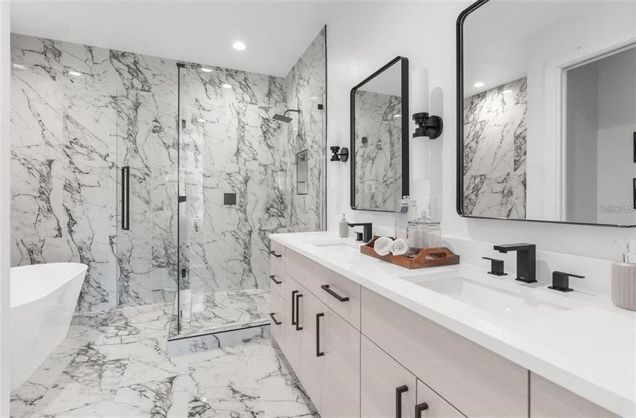 Furnished interior view inside a new home in , Tampa (Image 12).