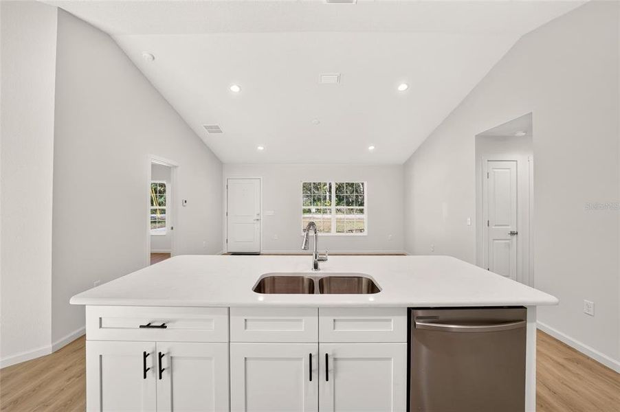Furnished interior view inside a new home in , Ocklawaha (Image 6).