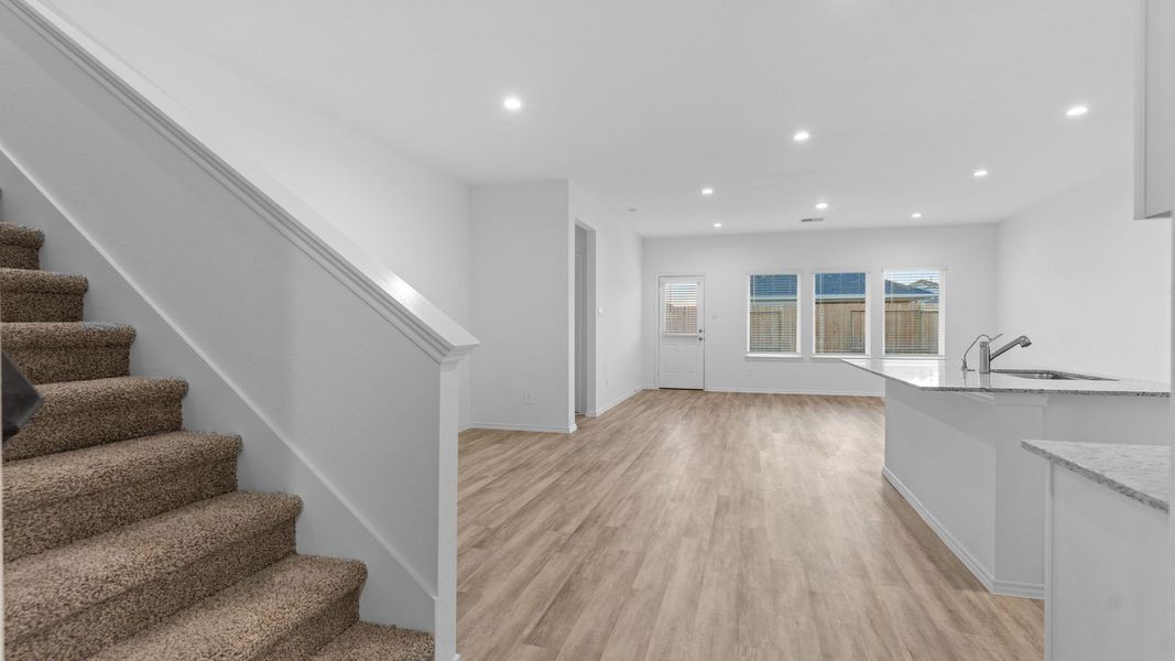 Spacious, unfurnished interior of a new home in Tamarron, Fulshear (Image 14). Spacious, unfurnished interior of a new home in Tamarron, Fulshear (Image 14).