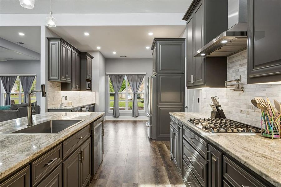 Furnished interior view inside a new home in , Edgewood (Image 30).