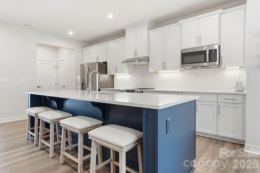 Furnished interior view inside a new home in Bailey Mills, Matthews (Image 17).