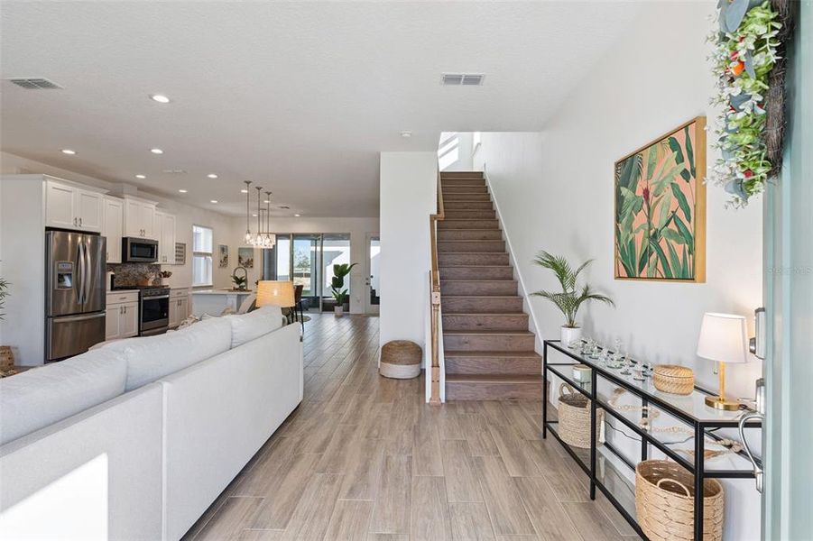 Furnished interior view inside a new home in , Winter Garden (Image 5).