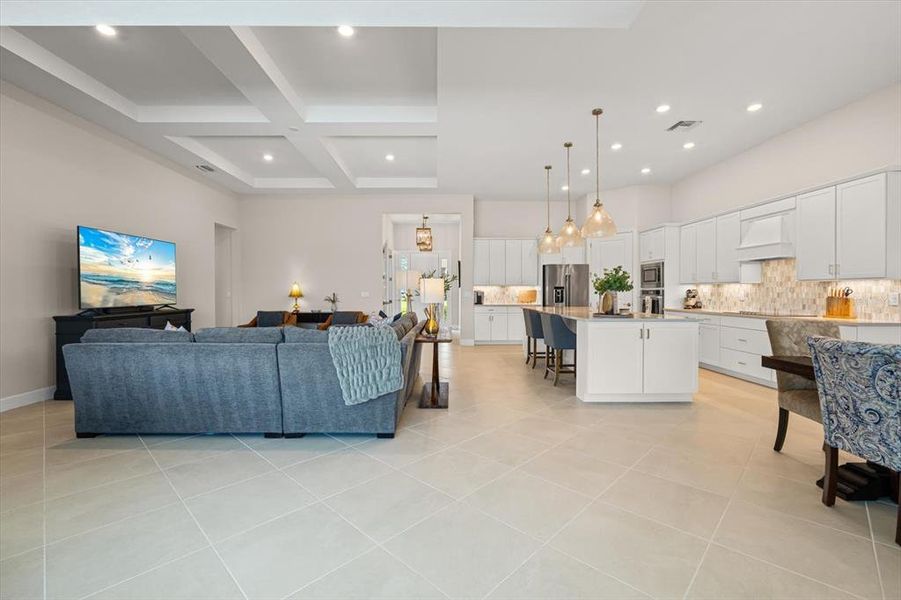 Furnished interior view inside a new home in , Alva (Image 36). Furnished interior view inside a new home in , Alva (Image 36).