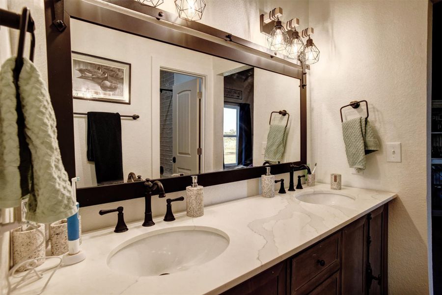 Furnished interior view inside a new home in , Waelder (Image 4).