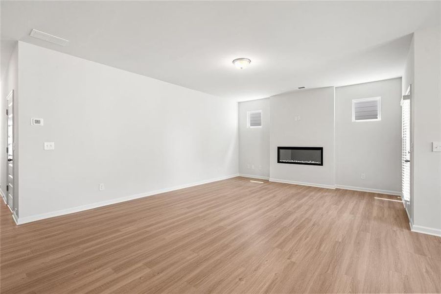 Spacious, unfurnished interior of a new home in The Andros, Dalton (Image 37).