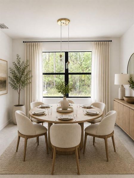 Furnished interior view inside a new home in , Lehigh Acres (Image 16).