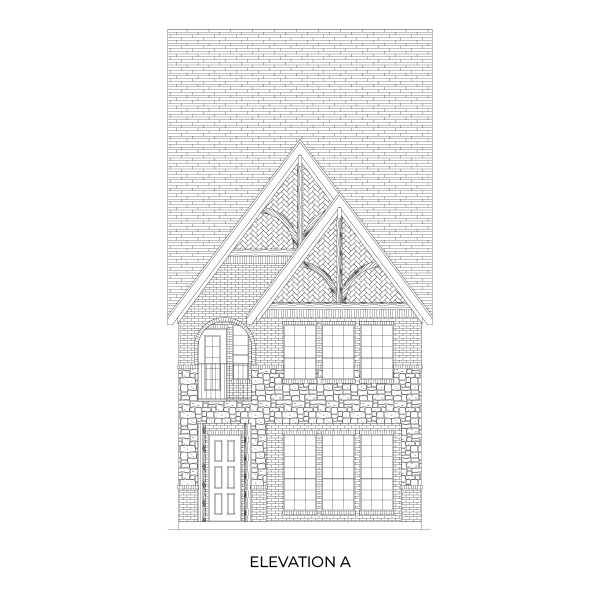 Representative exterior photo of a completed home built from the Acacia R by First Texas Homes in The Abbey at Mercer Crossing, Farmers Branch, TX (Image 2).