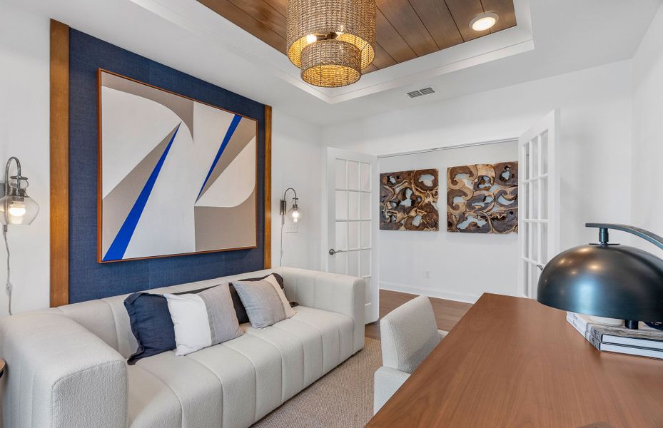 Representative furnished interior of a home built from the Mystique by John Wieland in Treymor, Mount Juliet (Image 17).