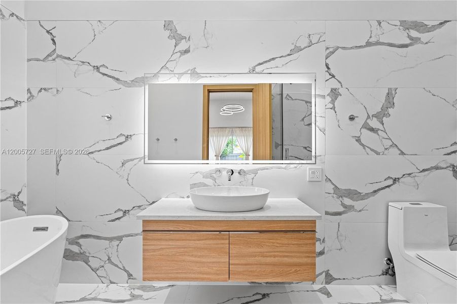 Furnished interior view inside a new home in , Hallandale Beach (Image 8).