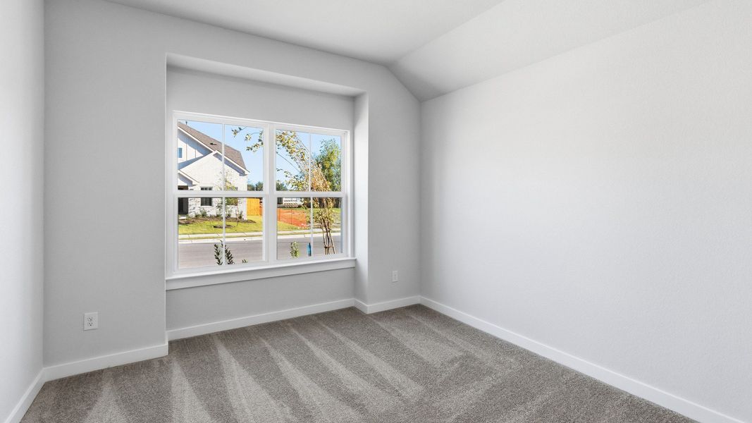 Furnished interior view inside a new home in Creeks Crossing, Elgin (Image 9).